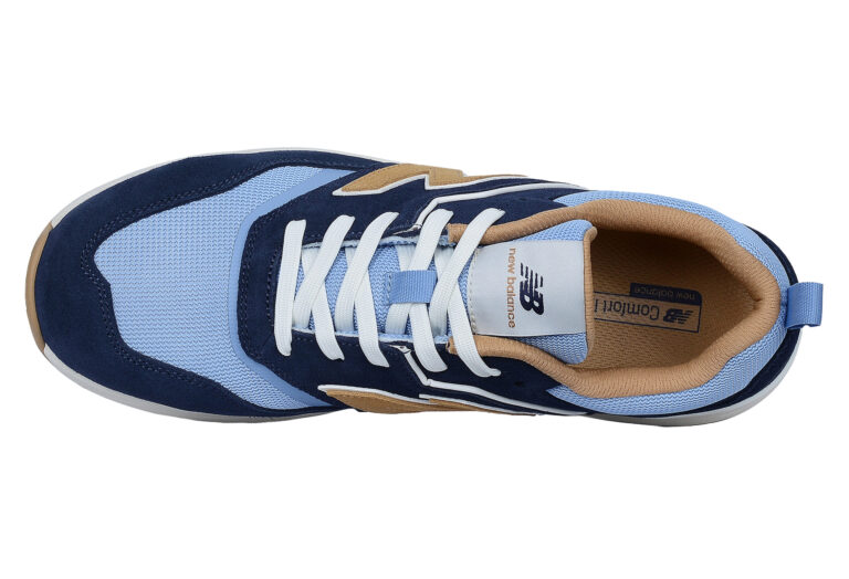 New Balance Elite Lite Buty niebiesko brązowe - obrazek 3