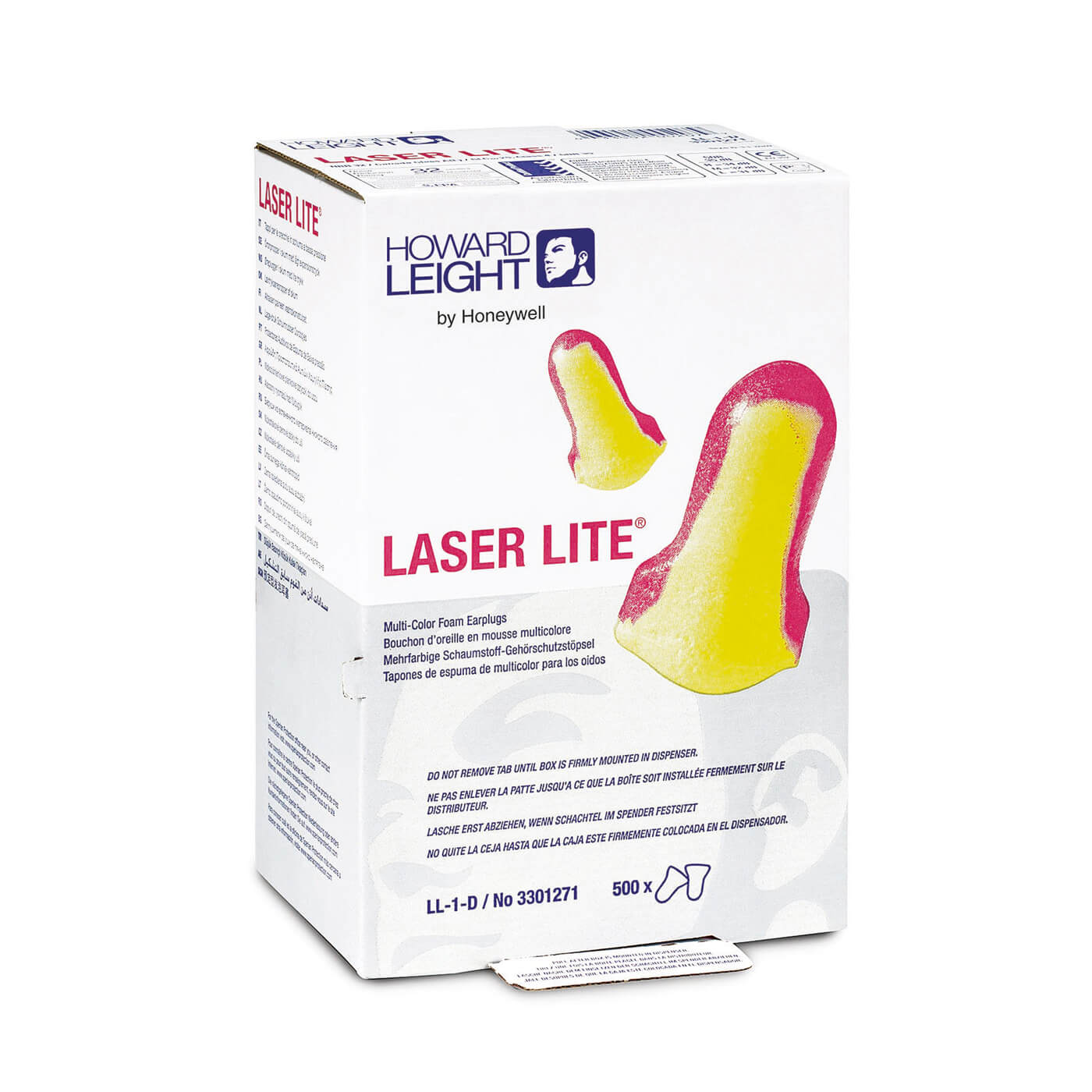 Ochronne zatyczki do uszu Laser Lite Howard Leight